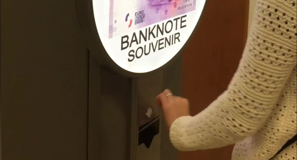 Cajero Billetes Eurosouvenir